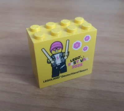 Legoland Deutschland Sammelstein 2025 Festival Lego Sonderstein - Bild 1 von 2
