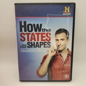 How the States Got Their Shapes: Season 1 (4-DVD Set, 2011) History Ch, TESTED - Foto 1 di 6