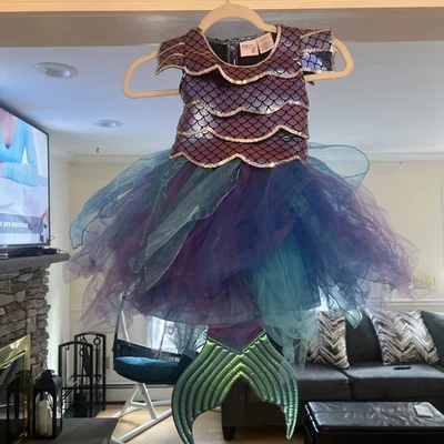 Little Mermaid Costume Size 6 - Image 1 of 4