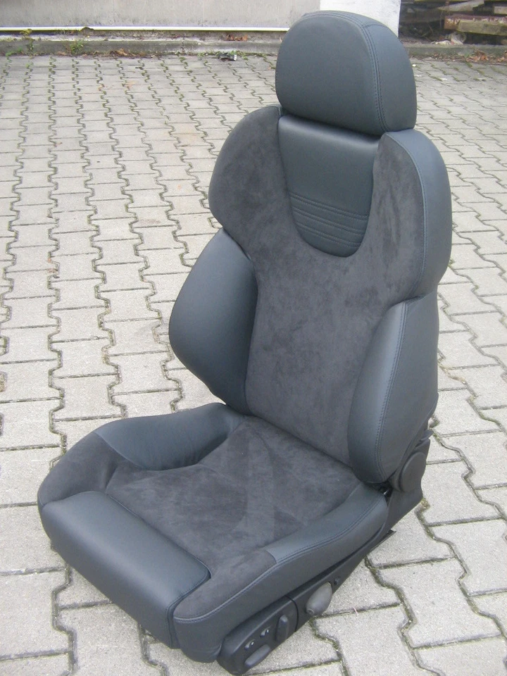 RECARO STYLE LEDER-ALCANTARA NEU BEZOGEN MIT KLIMAPAKET - Bild 1 von 1