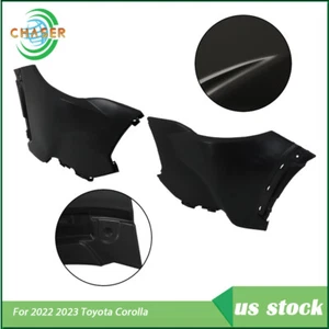 New Fit For 22-23 Toyota Corolla Cross L/LE Side Bumper Cover LH+RH 521120A908 - Picture 1 of 16