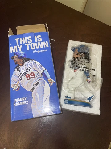 Manny Ramirez 2009 LA Dodgers GRAND SLAM HOME RUN GAME Bobble Bobblehead SGA Cover