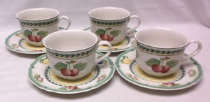 Villeroy & Boch French Garden Fleurence Cup & Daucers Group of 4 sets - Picture 1 of 3