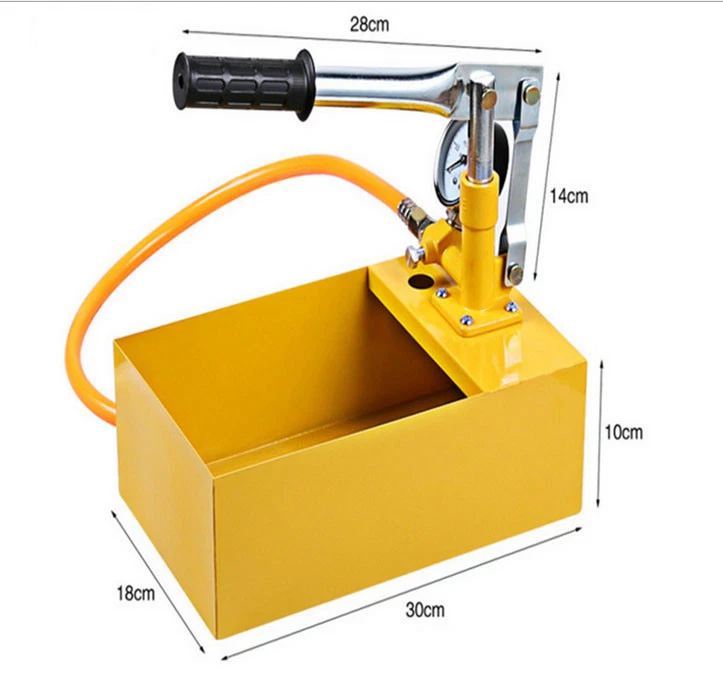 Befüllpumpe Handpumpe Prüfpumpe Testpumpe Heizung Solar Wasser 25bar Pumpe - Bild 1 von 1