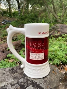 1964 World Series Champions St. Louis Cardinals Beer Stein Mug SGA - Picture 1 of 3