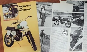 1976 Husqvarna 360 Automatic 6p Motorcycle Test Article - Picture 1 of 2