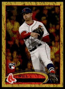 2012 Topps Update #US70 Will Middlebrooks Gold Sparkle