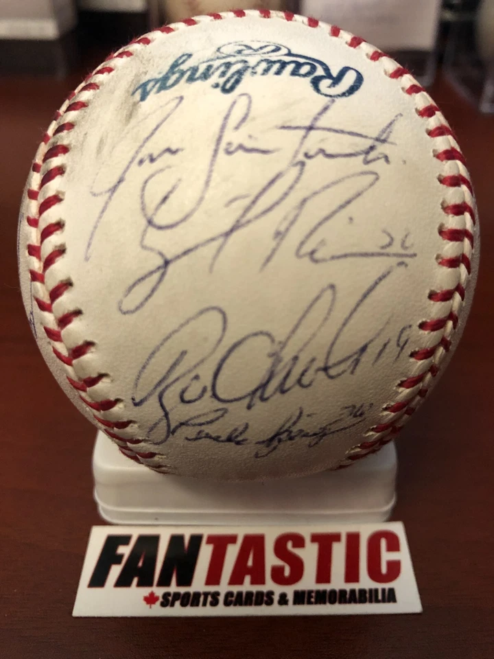 2007 Washington Nationals Signed ROML Baseball 15 Autographs! See Description - Image 1 of 4
