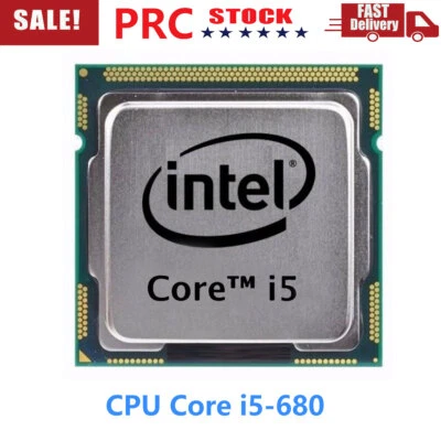 Intel Core i5-680 3.6GHz 2-Core 4MB L3 Cache LGA1156 Desktop Processor 73W SLBTM - Image 1 of 4