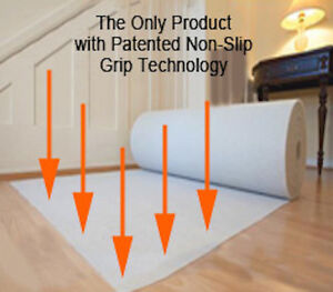 RUG TO CARPET GRIPPER Anti Slip Slide Rug Runner Underlay for All Floors S-LARGE