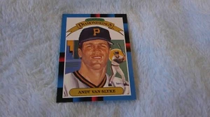 Andy Van Slyke, Outfielder, Pirates, Donruss Diamond Kings No. 18, 1987 - Imagen 1 de 2