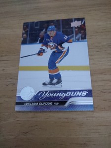 William Dufour 2023-24 Upper Deck Series 1 Young Guns  #206 New York Islanders
