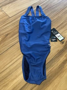 Speedo Solid Super Pro One Piece Swimsuit, Women's Size 8/34, NEW MSRP $49.50 - Picture 1 of 7