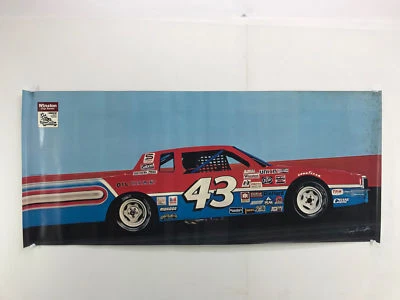 1983 Richard Petty #43 Pontiac Grand Prix 15x36 Winston Cup Series Poster - Image 1 of 4