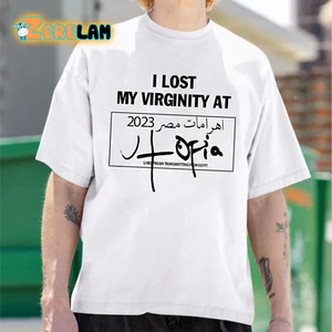 I Lost My Virginity At 2023 Livestream Shirt - Picture 1 of 4
