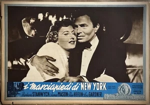 I Acera Por Nueva York-Lobby Tarjeta Fotobusta Originale-Barbara - Imagen 1 de 1