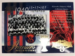 AFL Select Infinity Premiership 2011 conmemorativo PC67 Melbourne 1940 bajo 020 - Imagen 1 de 2