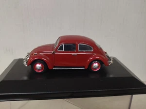 VOLKSWAGEN BEETLE 1966 RED AUTOS COLOMBIA 1:43 LUPA IXO CAJA NO ORIGINAL - Imagen 1 de 5