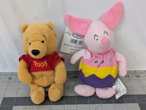 Walt Disney Winnie Puuh Ostern Ferkel Plüsch Bohne 7 Zoll Stofftier Spielzeug - Bild 1 von 11