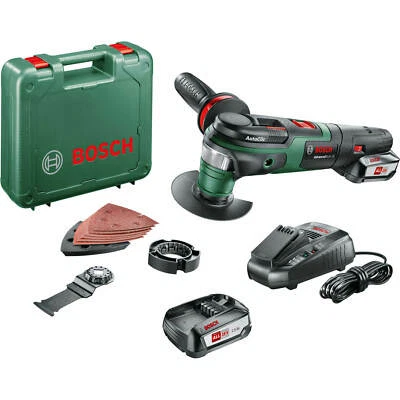 Bosch ADVANCEDMULTI P4A 18v Cordless Starlock Oscillating Multi Tool 2 x 2.5ah L - Image 1 of 4