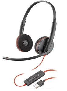 Plantronics Blackwire 3220 Stereo kabelgebundenes UC Headset mit USB-Anschluss - Bild 1 von 7