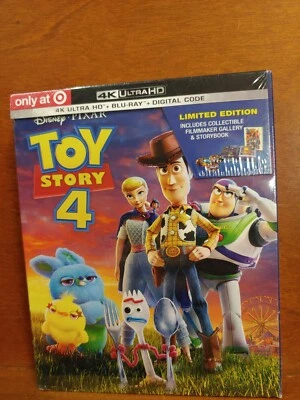 Disney TOY STORY 4 Target Edition 4K UltraHD Blu-ray Gallery & storybook Foto 1 de 2