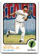 2022 TOPPS HERITAGE MINOR LEAGUE LONNIE WHITE JR. FCL PIRATES #117