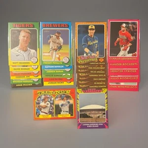2024 Topps Heritage SP / Insert Lot (26 verschiedene) (inkl. 12 SP/14 Wendeplatten) - Bild 1 von 10