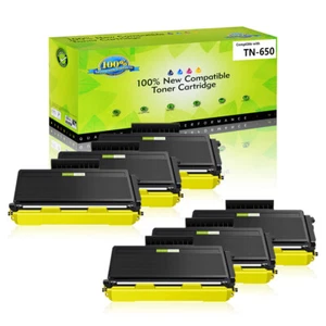 TN650 Toner Compatible for Brother TN-650 HL-5340D HL-5350DN HL-5370DW HL-5380DN - Picture 1 of 18