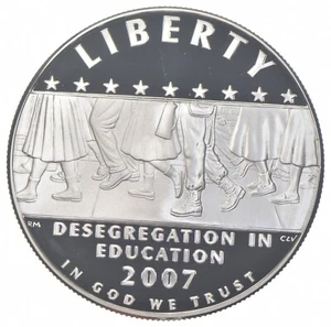 2007-P Proof Little Rock Commemorative Silver Dollar $1 - Picture 1 of 3
