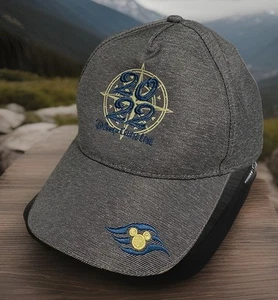 Disney Cruise Line 2022 Disney Cruise Line grau verstellbar Cap Mütze Größe Erwachsene - Bild 1 von 7