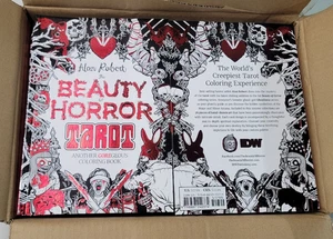 CASE SPECIAL SALE Beauty Horror Tarot Coloring Book Qty18 $324 Retail #V - Picture 1 of 3