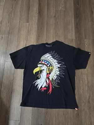 CAMISETA HOMBRE FATAL CREW EAGLE TOCADO NEGRA TALLA XXL Foto 1 de 4