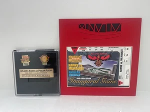 1999 Atlanta Hawks vs. Milwaukee Bucks Limited Edition Ticket and Pin Series - Bild 1 von 10