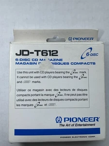 Pioneer JD-T612 6-Disk CD Magazine Pioneer Electronics Corp. Brand New - Picture 1 of 3
