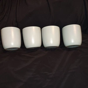 VTG Heath Ceramics PLAZA BLUE (?) Modern Large Cups Set of 4 Pottery  - Picture 1 of 14