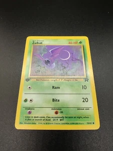 Zubat | LP | Team Rocket 1st Edition 70/82 | Common | Pokemon - Imagen 1 de 1