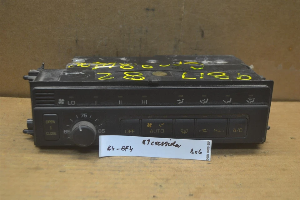 1989 1990 Toyota Cressida тепла переменного тока температуры климат-контроль 164-8F4 Bx 6 - Изображение 1 из 4