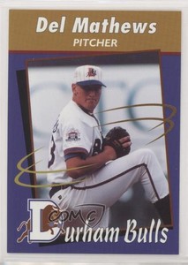 1995 Herald-Sun Durham Bulls Del Mathews