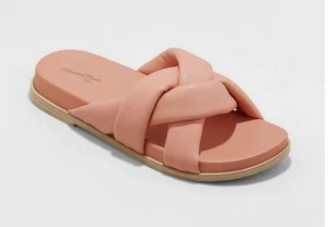 Sandalias para mujer Cosette acolchadas de coral - 6,5 - Imagen 1 de 2