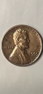 1965 penny coin with error - Picture 1 of 7