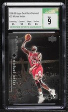 1998-99 Upper Deck Black Diamond Michael Jordan #22 CSG 9 MINT HOF