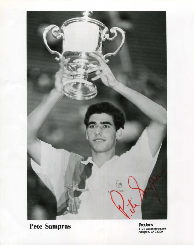 Autógrafo de Pete Sampras Foto 1 de 1