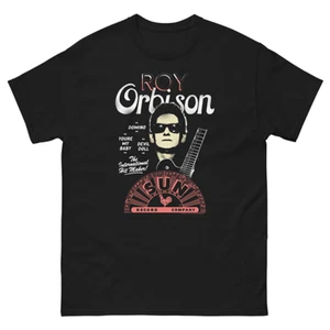 Camiseta Roy Orbison De Colección Negra Todas las Tallas UNISEX Todas las Tallas S a 5XL XZ932 - Imagen 1 de 3