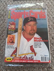 Vintage May 1999 Sports Cards Magazine & Price Guide Featuring Mark McGwire - Picture 1 of 2
