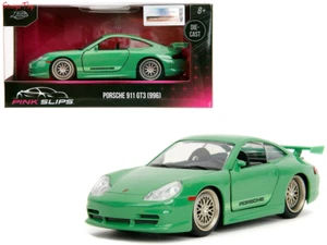 JADA 35360 - 1/32 ROSA SLIPS PORSCHE 911 GT3 (996) - VERDE BRILLANTE - Imagen 1 de 6