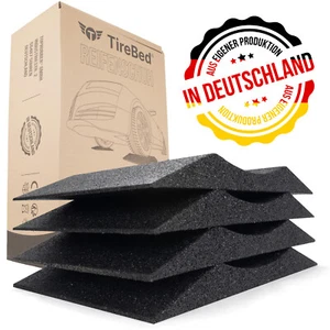 TOPRUBBER® 4x Reifenschuh 400er SET in schwarz Reifenschoner aus Gummigran - Bild 1 von 10