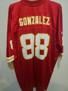 Kansas City Chiefs #88 Tony Rodriguez Vintage Red Jersey Size 2XL NFL Reebok
