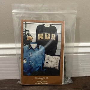 Primitive Stitchery by Olde World Reflections Vintage Kit- Christmas To Me #2023 - Picture 1 of 2