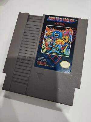 Ghosts And Goblins NES Cartridge Only (tested) - Image 1 of 4